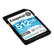 KINGSTON CANVAS GO PLUS SDXC 512GB CLASS 10 UHS-I U3 A2 V30 170/90 MB/s