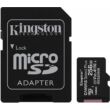 KINGSTON CANVAS SELECT PLUS MICRO SDXC 256GB + ADAPTER CLASS 10 UHS-I U3 A1 V30 (100/85 MB/s)