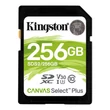 KINGSTON CANVAS SELECT PLUS SDXC 256GB CLASS 10 UHS-I U3 V30 100/85 MB/s