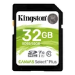 KINGSTON CANVAS SELECT PLUS SDHC 32GB CLASS 10 UHS-I U1 V10 100/10 MB/s