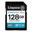 KINGSTON CANVAS GO PLUS SDXC 128GB CLASS 10 UHS-I U3 A2 V30 200/90 MB/s
