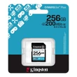 KINGSTON CANVAS GO PLUS SDXC 256GB CLASS 10 UHS-I U3 A2 V30 200/160 MB/s