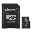 KINGSTON CANVAS SELECT PLUS MICRO SDXC 256GB + ADAPTER CLASS 10 UHS-I U1 A1 V10 (150 MB/s OLVASÁSI SEBESSÉG)