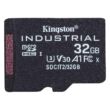 KINGSTON INDUSTRIAL GRADE MICRO SDHC 32GB CLASS 10 UHS-I U3 A1 V30 100/80 MB/s