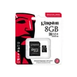 KINGSTON INDUSTRIAL GRADE MICRO SDHC 8GB + ADAPTER CLASS 10 UHS-I U3 A1 V30 100/80 MB/s