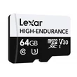 LEXAR HIGH ENDURANCE MICRO SDXC 64GB CLASS 10 UHS-I U3 V30 100/35 MB/s