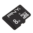 PNY MICRO SDHC 8GB + ADAPTER CLASS 10