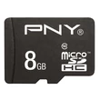 PNY MICRO SDHC 8GB + ADAPTER CLASS 10