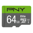 PNY ELITE MICRO SDXC 64GB + ADAPTER CLASS 10 UHS-I U1 (100 MB/s OLVASÁSI SEBESSÉG)