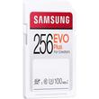 SAMSUNG EVO PLUS SDXC 256GB CLASS 10 UHS-I U3 100 MB/s OLVASÁSI SEBESSÉG