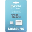 SAMSUNG EVO PLUS (2024) MICRO SDXC 128GB + ADAPTER CLASS 10 UHS-I U3 A2 V30 (160 MB/s ADATÁTVITELI SEBESSÉG)