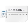 SAMSUNG EVO PLUS (2024) MICRO SDXC 512GB + ADAPTER CLASS 10 UHS-I U3 A2 V30 (160 MB/s ADATÁTVITELI SEBESSÉG)