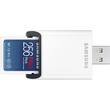 SAMSUNG PRO PLUS (2021) SDXC 256GB CLASS 10 UHS-I U3 V30 160/120 MB/s + USB 3.0 MEMÓRIAKÁRTYA OLVASÓ