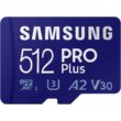 SAMSUNG PRO PLUS (2023) MICRO SDXC 512GB + ADAPTER CLASS 10 UHS-I U3 A2 V30 180/130 MB/s