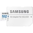 SAMSUNG PRO PLUS SONIC THE HEDGEHOG SERIES MICRO SDXC 512GB + ADAPTER CLASS 10 UHS-I U3 A2 V30 180/130 MB/s