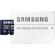 SAMSUNG PRO ULTIMATE (2023) MICRO SDXC 256GB + ADAPTER CLASS 10 UHS-I U3 A2 V30 200/130 MB/s