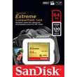 SANDISK COMPACT FLASH EXTREME UDMA7 MEMÓRIAKÁRTYA 120MB/s 64GB