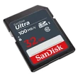 SANDISK ULTRA SDHC 32GB CLASS 10 UHS-I (100 MB/s OLVASÁSI SEBESSÉG)