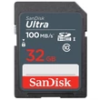 SANDISK ULTRA SDHC 32GB CLASS 10 UHS-I (100 MB/s OLVASÁSI SEBESSÉG)