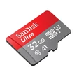 SANDISK ULTRA MICRO SDHC 32GB + ADAPTER CLASS 10 UHS-I U1 A1 ANDROID 120 MB/s