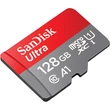 SANDISK ULTRA MICRO SDXC 128GB + ADAPTER CLASS 10 UHS-I U1 A1 140 MB/s
