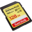 SANDISK EXTREME PLUS SDXC 128GB CLASS 10 UHS-I U3 V30 150/70 MB/s