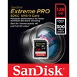 SANDISK EXTREME PRO SDXC 128GB CLASS 10 UHS-II U3 300/260 MB/s