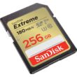 SANDISK EXTREME SDXC 256GB CLASS 10 UHS-I U3 V30 180/130 MB/s