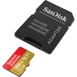 SANDISK EXTREME MOBILE MICRO SDXC 256GB + ADAPTER CLASS 10 UHS-I U3 A2 V30 190/130 MB/s
