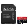 SANDISK EXTREME PRO MICRO SDXC 1TB + ADAPTER CLASS 10 UHS-I U3 A2 V30 200/140 MB/s