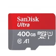 SANDISK ULTRA MICRO SDXC 400GB + ADAPTER CLASS 10 UHS-I U1 A1 ANDROID 100 MB/s