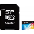 SILICON POWER SUPERIOR MICRO SDXC 64GB + ADAPTER CLASS 10 UHS-I U1 90/45 MB/s
