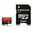 TRANSCEND ULTIMATE 600X MICRO SDHC 16GB + ADAPTER CLASS 10 UHS-I (90 MB/S OLVASÁSI SEBESSÉG)
