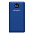 ADATA P20000QCD POWERBANK 20.000 mAh 18W QC 3.0/PD 3.0 KÉK