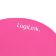 LOGILINK ID0027P ZSELÉS CSUKLÓTÁMASZOS EGÉRPAD PINK