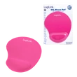 LOGILINK ID0027P ZSELÉS CSUKLÓTÁMASZOS EGÉRPAD PINK