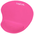LOGILINK ID0027P ZSELÉS CSUKLÓTÁMASZOS EGÉRPAD PINK