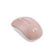 NATEC TOUCAN NMY-1652 VEZETÉK NÉLKÜLI OPTIKAI EGÉR 2,4GHZ 1600DPI RÓZSASZÍN/FEHÉR