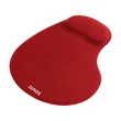 SAVIO MP-01R ZSELÉS CSUKLÓTÁMASZOS EGÉRPAD PIROS