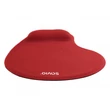 SAVIO MP-01R ZSELÉS CSUKLÓTÁMASZOS EGÉRPAD PIROS