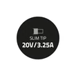 QOLTEC LENOVO 65W 20V 3.25A SLIM TIP+PIN NOTEBOOK/LAPTOP TÖLTŐ TÁPKÁBELLEL (50053)