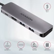AXAGON HMC-5 USB-C 3.2 GEN 1 SUPERSPEED 5in1 USB HUB PD 3.0 100W