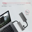 AXAGON HMC-5G2 USB-C 3.2 GEN 2 SUPERSPEED 5in1 USB HUB PD 3.0 60W