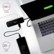 AXAGON HMC-6GL USB-C 3.2 GEN 1 SUPERSPEED 6in1 USB HUB GIGABIT LAN-PD 3.0 100W
