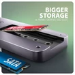 AXAGON HMC-6GM2 USB-C 3.2 GEN 2 SUPERSPEED 6in1 USB HUB NVMe/SATA M.2-PD 3.0 100W