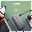 AXAGON HMC-6GM2 USB-C 3.2 GEN 2 SUPERSPEED 6in1 USB HUB NVMe/SATA M.2-PD 3.0 100W