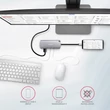 AXAGON HMC-6M2 USB-C 3.2 GEN 1 SUPERSPEED 6in1 USB HUB SATA M.2-GIGABIT LAN-PD 3.0 100W