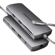AXAGON HMC-8HLSA USB-C 3.2 GEN 1 SUPERSPEED 9in1 USB HUB GIGABIT LAN-PD 3.0 100W