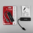 AXAGON HUE-G1A USB 3.2 GEN 1 SLIM HUB 4 PORT