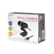 SAVIO CAK-01 FULL HD 1080p 30FPS WEBKAMERA FEKETE